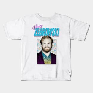 Henry Zebrowski // Aesthetic Retro Design Kids T-Shirt